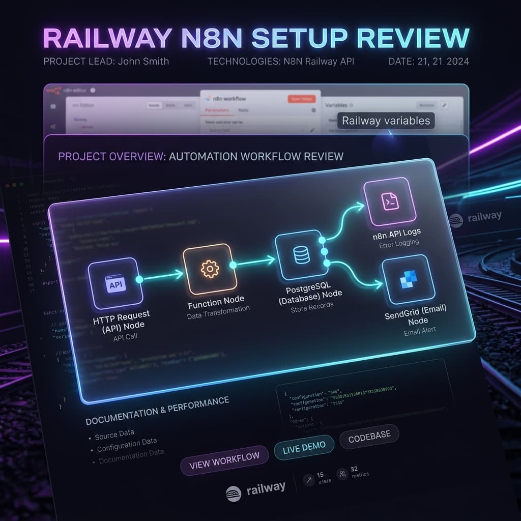 Reviewing Railway N8N Setup